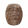 Woven Cane Stool